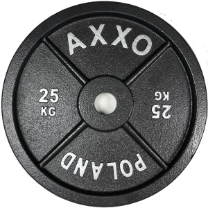 AXXO Oldschool Plate – Żeliwne Talerze Olimpijskie